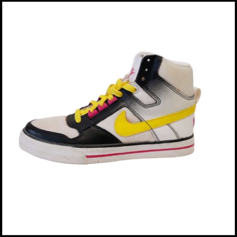 NIKE RARE VINTAGE DELTA FORCE VULCANIZED SNEAKERS EUC Sz 6.5 - Picture 3 of 10